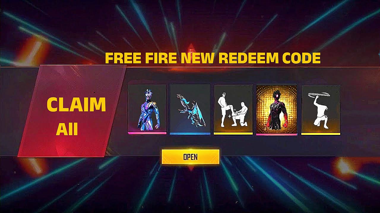 Free Fire Max Redeem Code Today