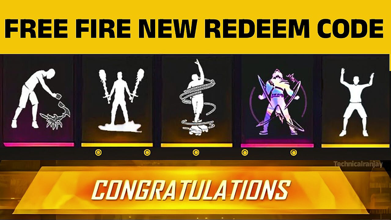 Free Fire December Best Redeem Code Today