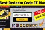 Free Fire Max Good Redeem Code