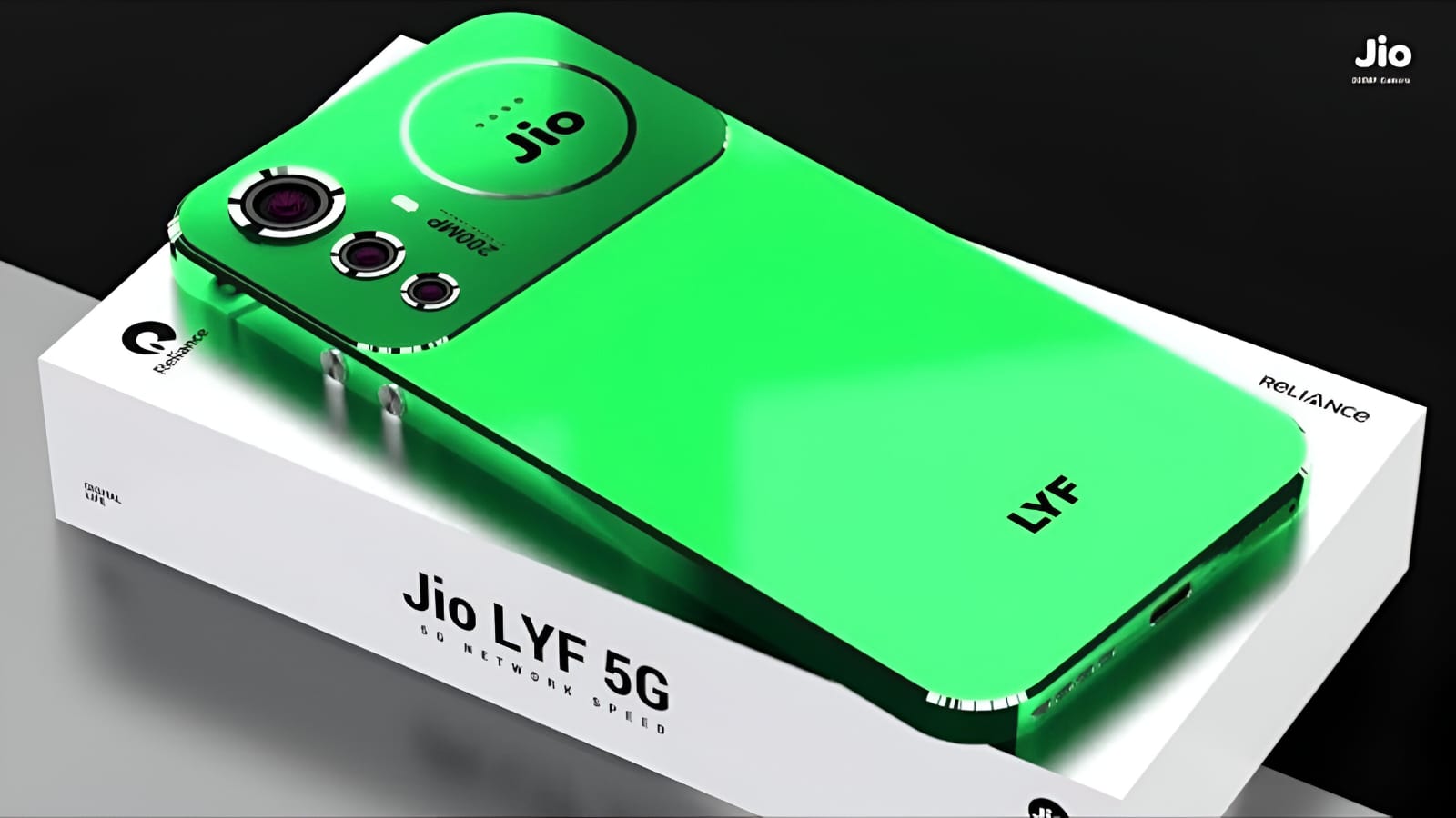 JIO 5G Smartphone Looking